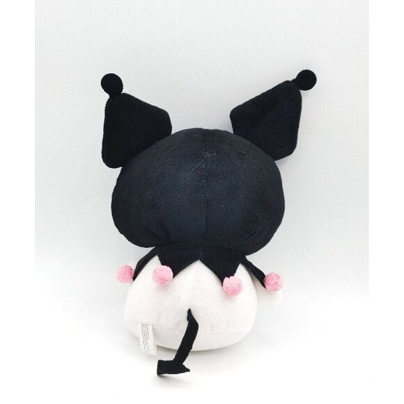 SANRIO Kuromi Plush Doll My Melody Prize 8" Rival Black hood Nakajima - Picture 3 of 3